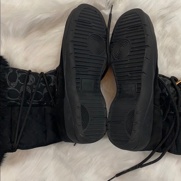 NEW in box Coach Tie and Lace up boots - Picture 6 of 8